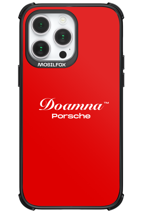 Doamna Porsche (red) - Apple iPhone 14 Pro Max