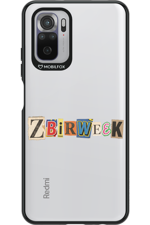 Zbirweek (transparent) 2.0 - Xiaomi Redmi Note 10