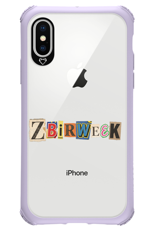 Zbirweek (transparent) 2.0 - Apple iPhone XS