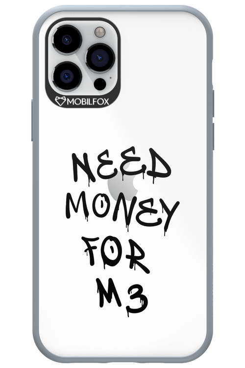 Need M3 Transparent Black - Apple iPhone 12 Pro