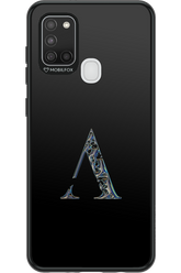 ⁠ ⁠Azteca A Chrome Logo - Samsung Galaxy A21 S