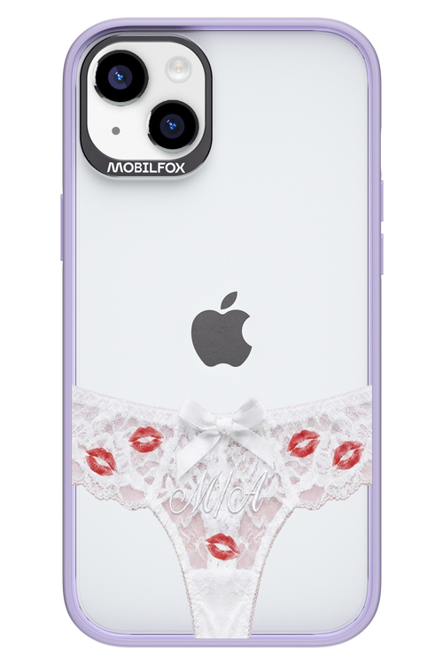 White Panties Transparent 2.0 - Apple iPhone 14 Plus