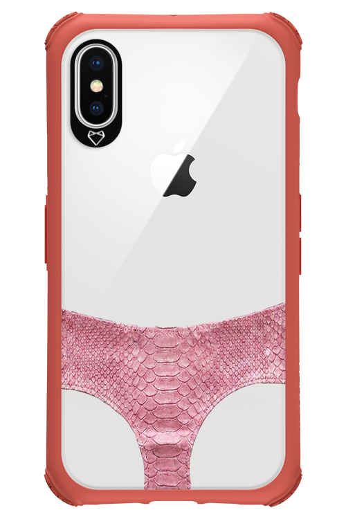 Snake Leather Panties Transparent 2.0 - Apple iPhone XS