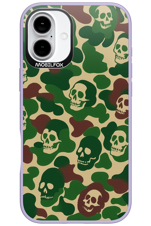 Camo Skull - Apple iPhone 16 Plus
