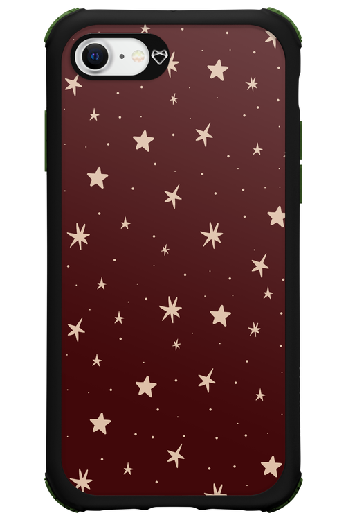 Burgundy Stars - Apple iPhone 7