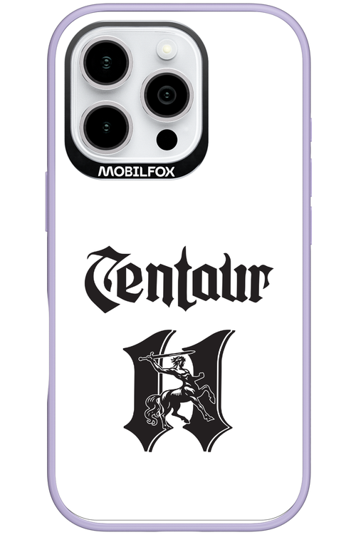 Centaur Logo White 2.0 - Apple iPhone 16 Pro