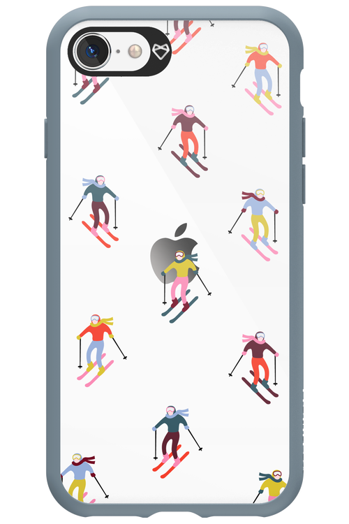 Snow Motion (Transparent) - Apple iPhone SE 2022