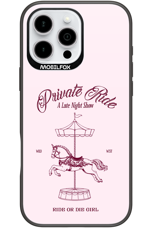 Private Ride 2.0 - Apple iPhone 16 Pro Max