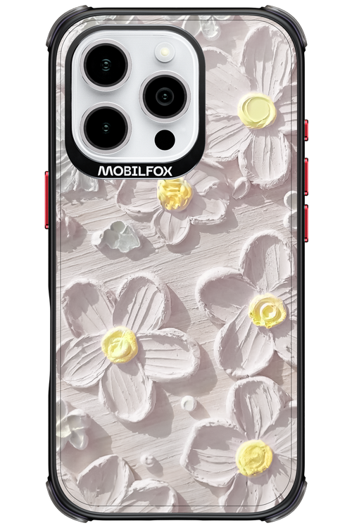 White Flowers 2.0 - Apple iPhone 16 Pro