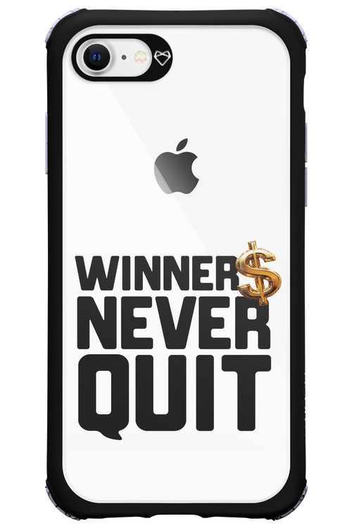 Winners Never Quit - Apple iPhone 8