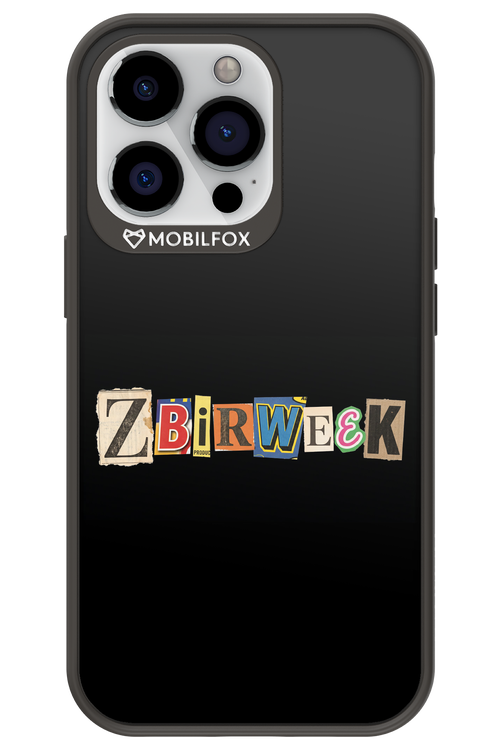 Zbirweek (black) 2.0 - Apple iPhone 13 Pro