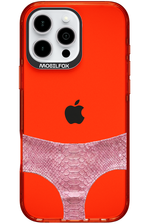 Snake Leather Panties Transparent 2.0 - Apple iPhone 16 Pro Max