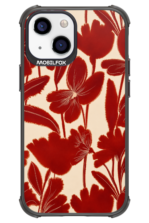 Burgundy Flowers 2.0 - Apple iPhone 13 Mini