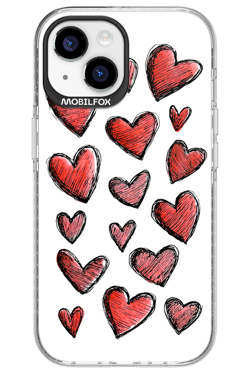 Red Love - Apple iPhone 15