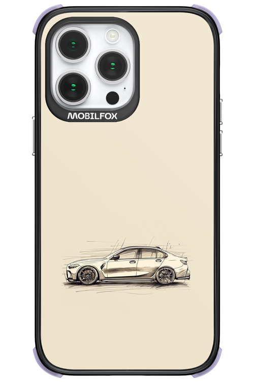Sketch Car - Apple iPhone 14 Pro Max