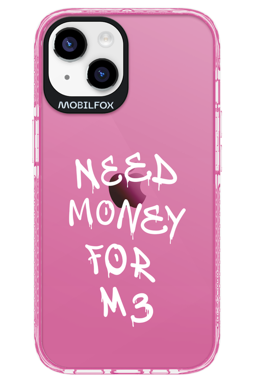Need M3 Transparent White - Apple iPhone 14