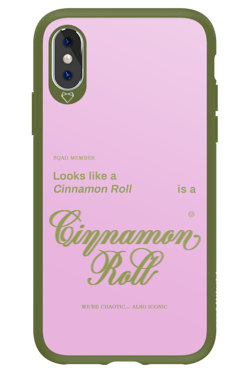 The Cinnamon Roll - Apple iPhone X
