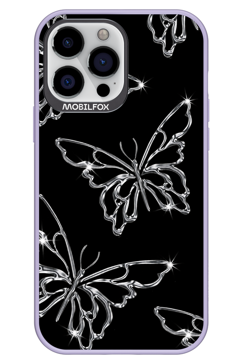 Silver Butterfly 2.0 - Apple iPhone 13 Pro Max