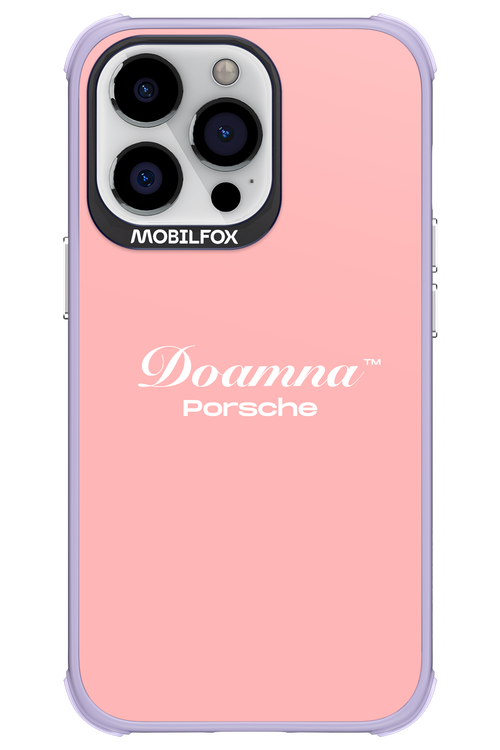 Doamna Porsche (pink) - Apple iPhone 13 Pro