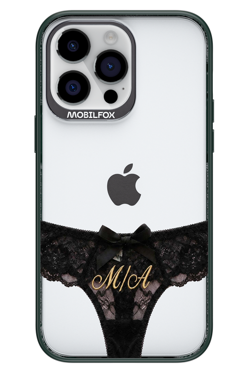 Black Panties Transparent 2.0 - Apple iPhone 14 Pro Max