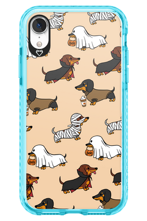 Scary Dachshund - Apple iPhone XR