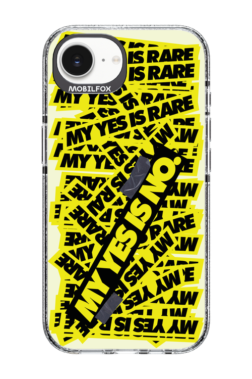 My yes is no 2.0 - Apple iPhone 17e