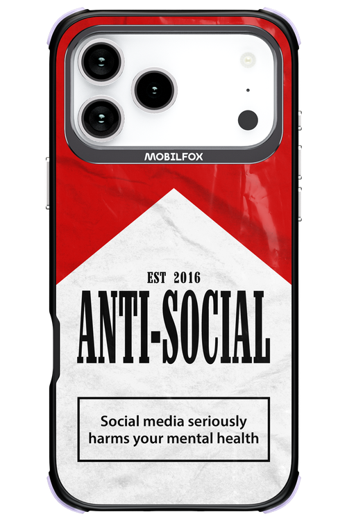 ANTI-SOCIAL II 2.0 - Apple iPhone 17 Pro Max