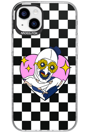 Sunflower Clown Meme - Apple iPhone 15 Plus