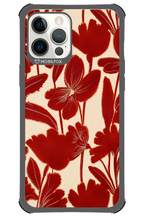 Burgundy Flowers 2.0 - Apple iPhone 12 Pro Max