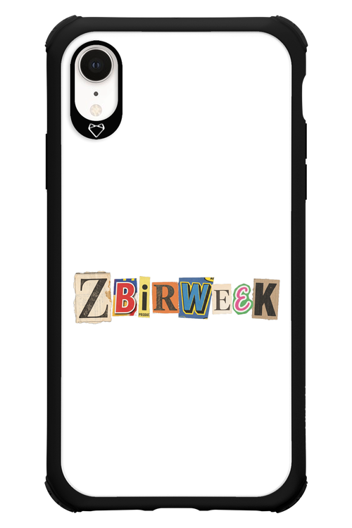 Zbirweek (white) 2.0 - Apple iPhone XR