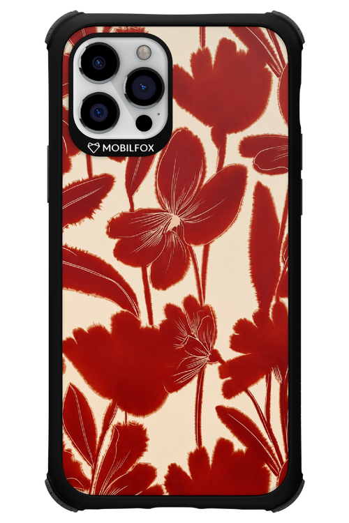 Burgundy Flowers 2.0 - Apple iPhone 12 Pro