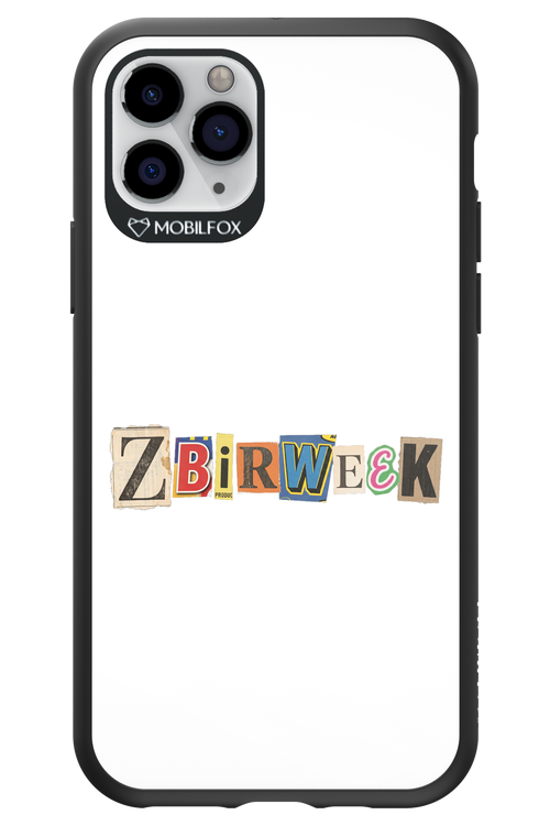 Zbirweek (white) 2.0 - Apple iPhone 11 Pro