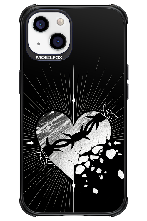 Fehér Szív - Apple iPhone 13