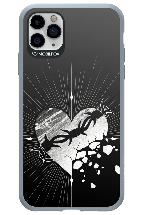 Fehér Szív - Apple iPhone 11 Pro Max