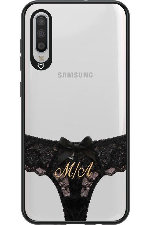 Black Panties Transparent 2.0 - Samsung Galaxy A70