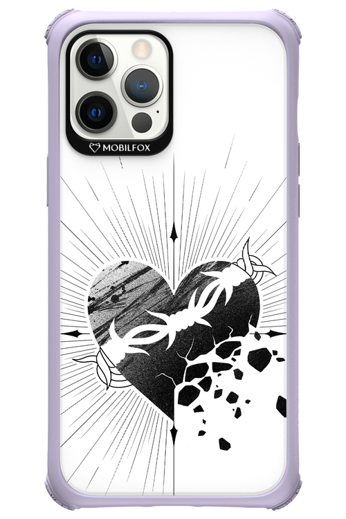 Fekete Szív - Apple iPhone 12 Pro Max