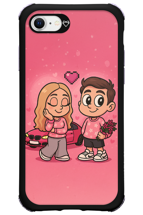 Pink Amour 2.0 - Apple iPhone 8