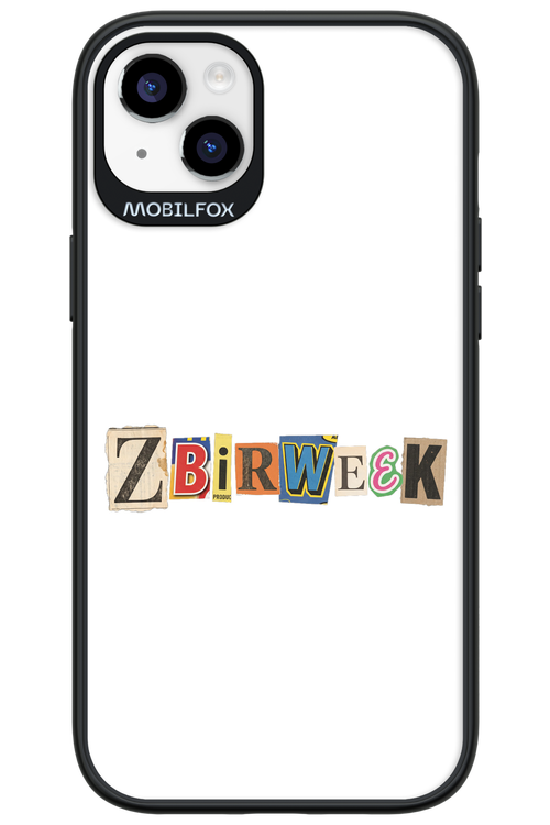 Zbirweek (white) 2.0 - Apple iPhone 14 Plus