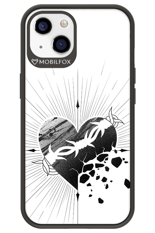 Fekete Szív - Apple iPhone 13