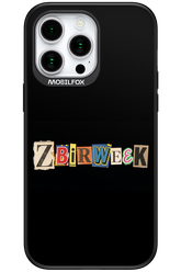 Zbirweek (black) 2.0 - Apple iPhone 15 Pro Max