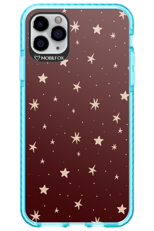 Burgundy Stars - Apple iPhone 11 Pro Max
