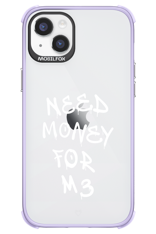 Need M3 Transparent White - Apple iPhone 14 Plus