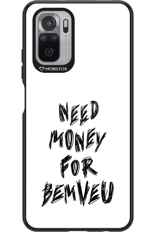 Need Money For Bemveu Black - Xiaomi Redmi Note 10
