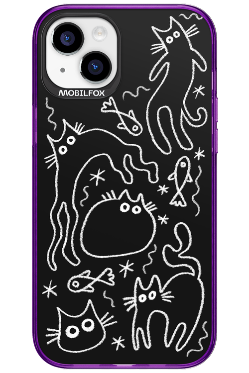 CHALK_CATS 2.0 - Apple iPhone 15 Plus