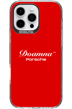 Doamna Porsche (red) - Apple iPhone 16 Pro Max