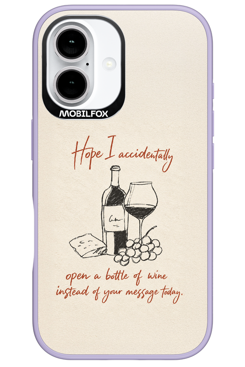 Bottle of wine 2.0 - Apple iPhone 16