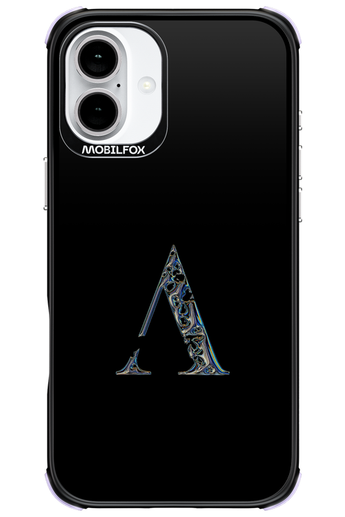 ⁠ ⁠Azteca A Chrome Logo - Apple iPhone 16 Plus