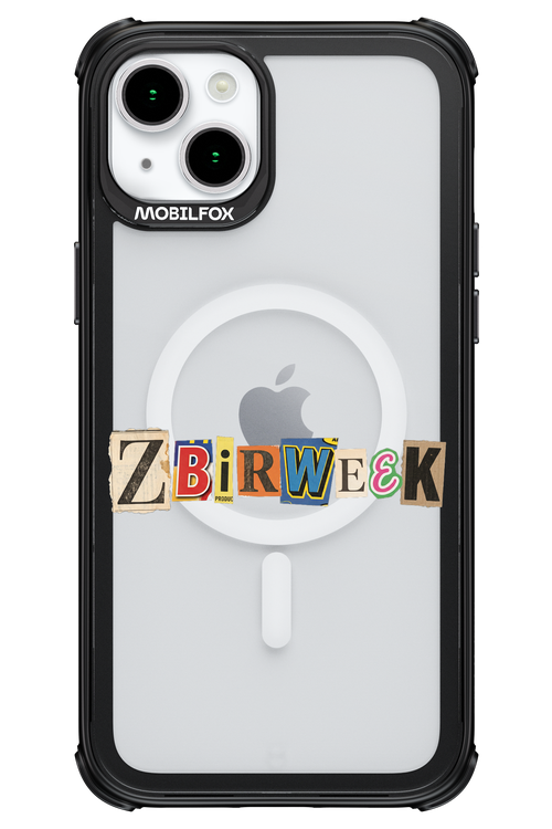 Zbirweek (transparent) 2.0 - Apple iPhone 15 Plus