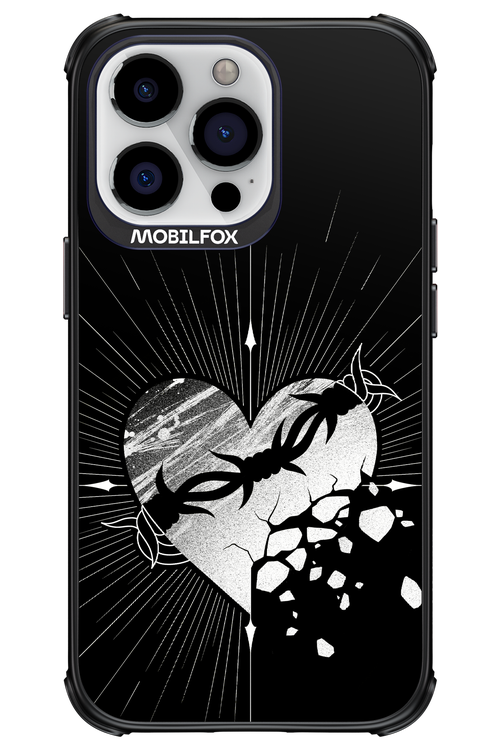 Fehér Szív - Apple iPhone 13 Pro