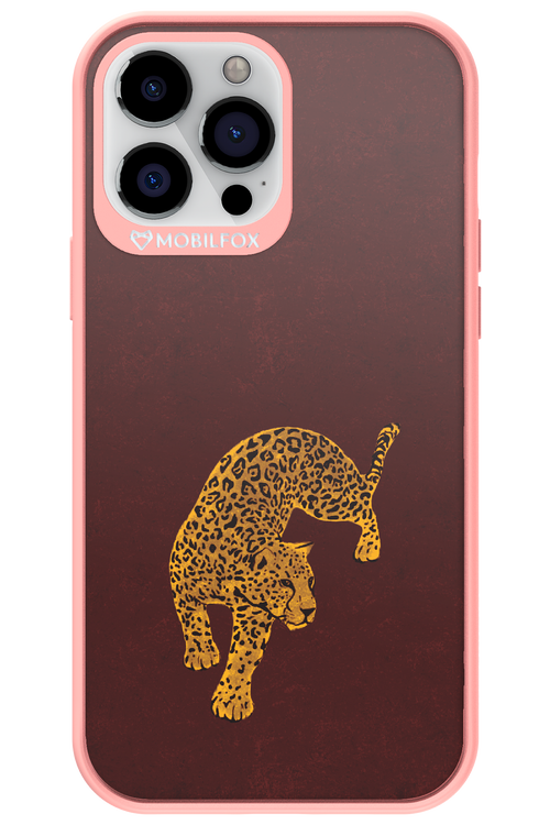 Burgundy Leopard - Apple iPhone 13 Pro Max